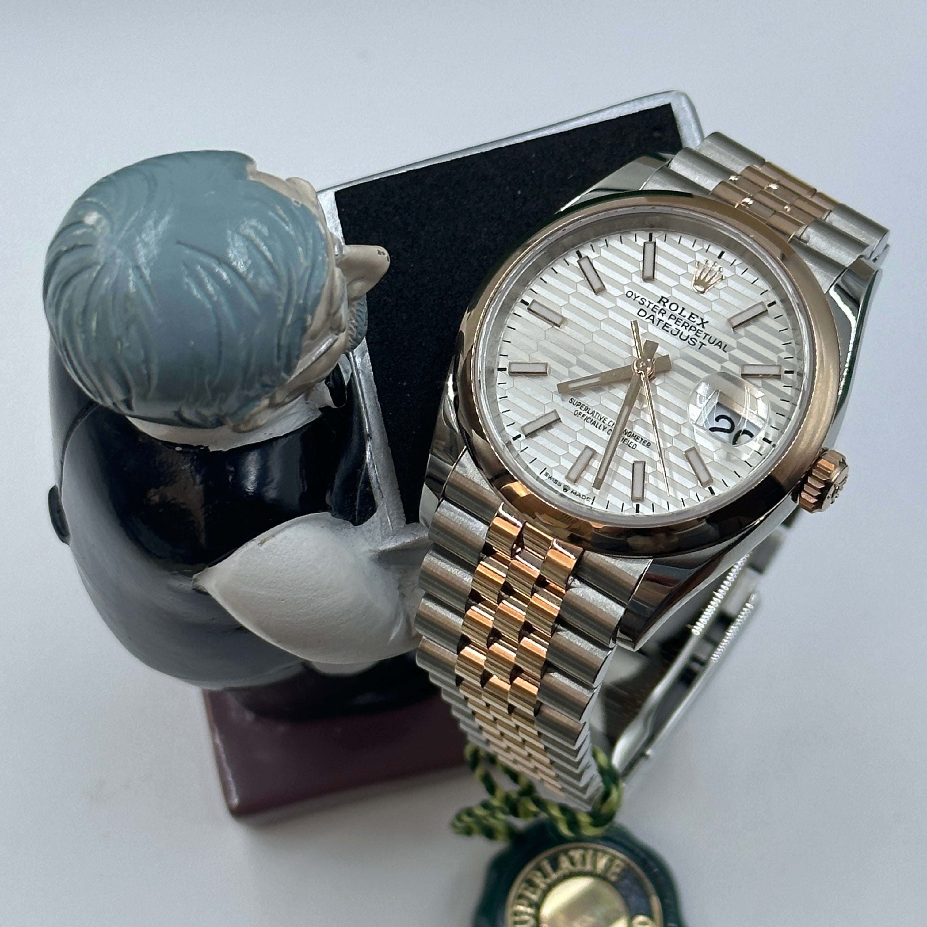 Rolex Datejust 36 126201-0033 Silver Flute Jubilee 2024