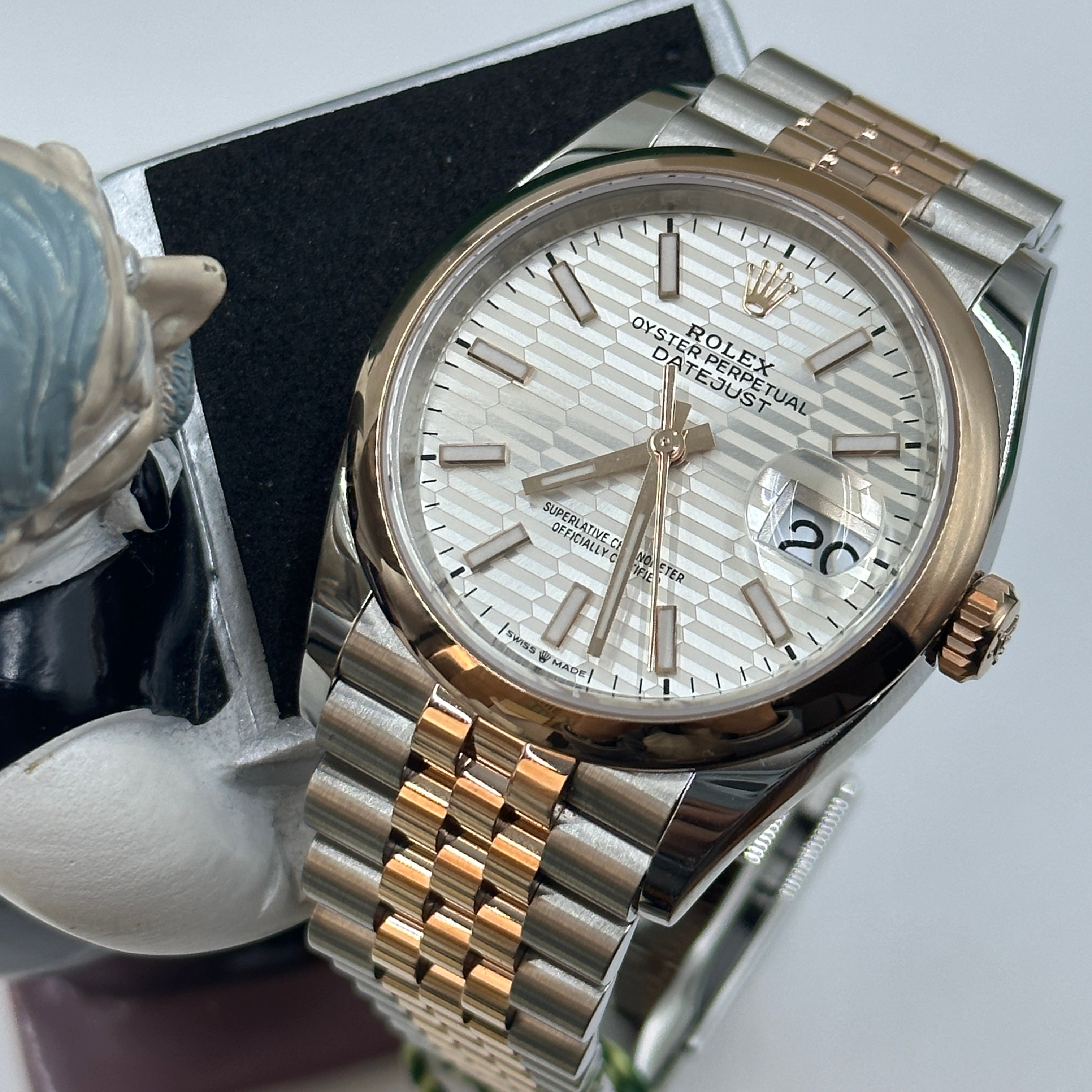 Rolex Datejust 36 126201-0033 Silver Flute Jubilee 2024