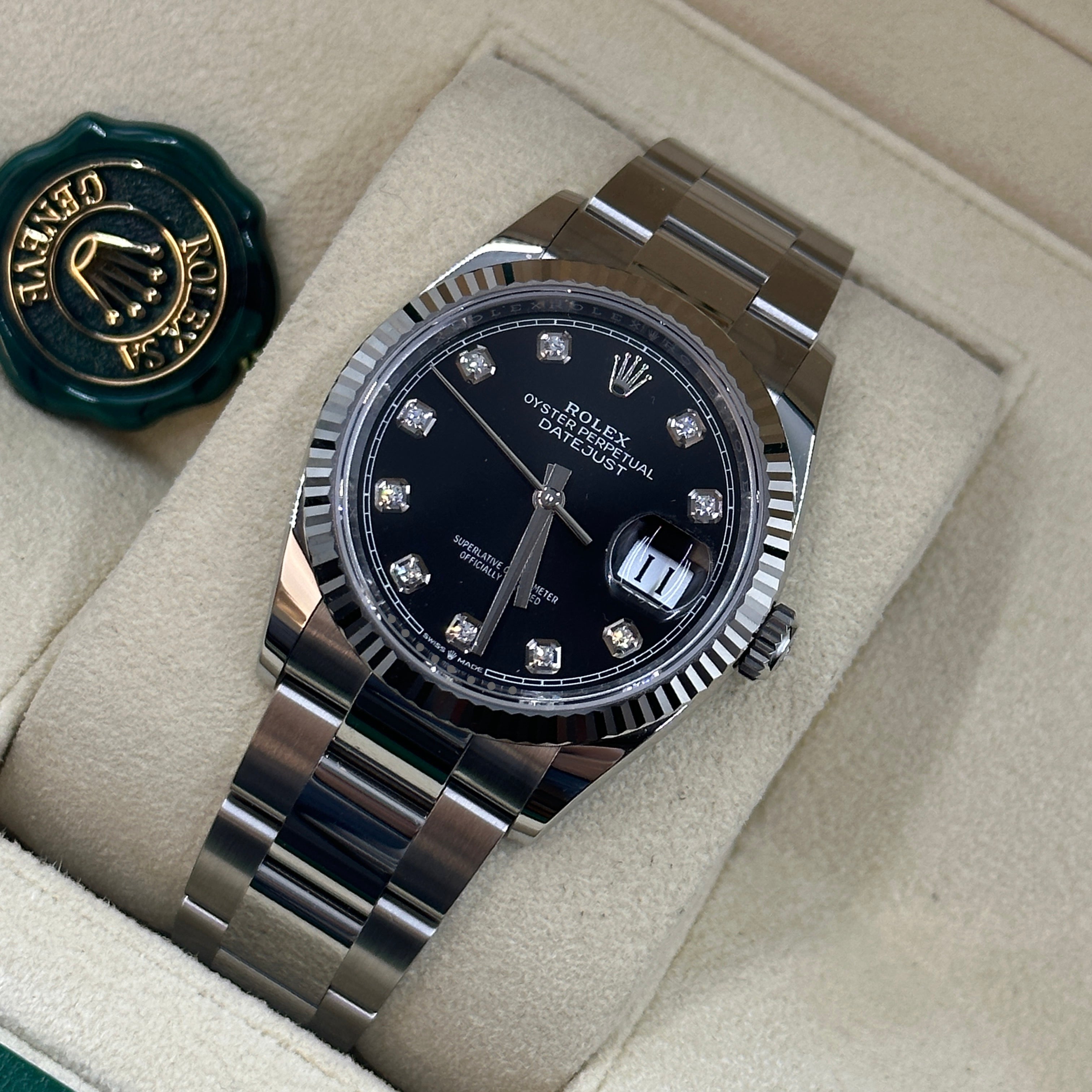 Rolex Datejust 36 126234G Black Oyster 2025