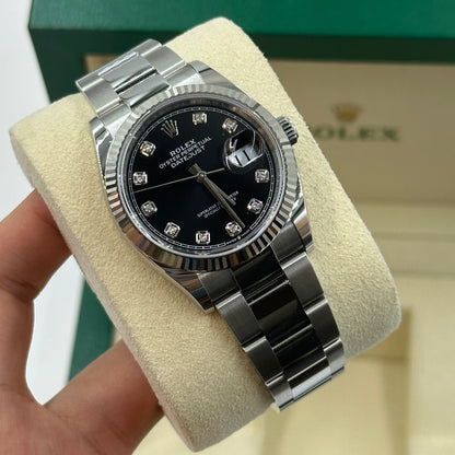 Rolex Datejust 36 126234G Black Oyster 2025