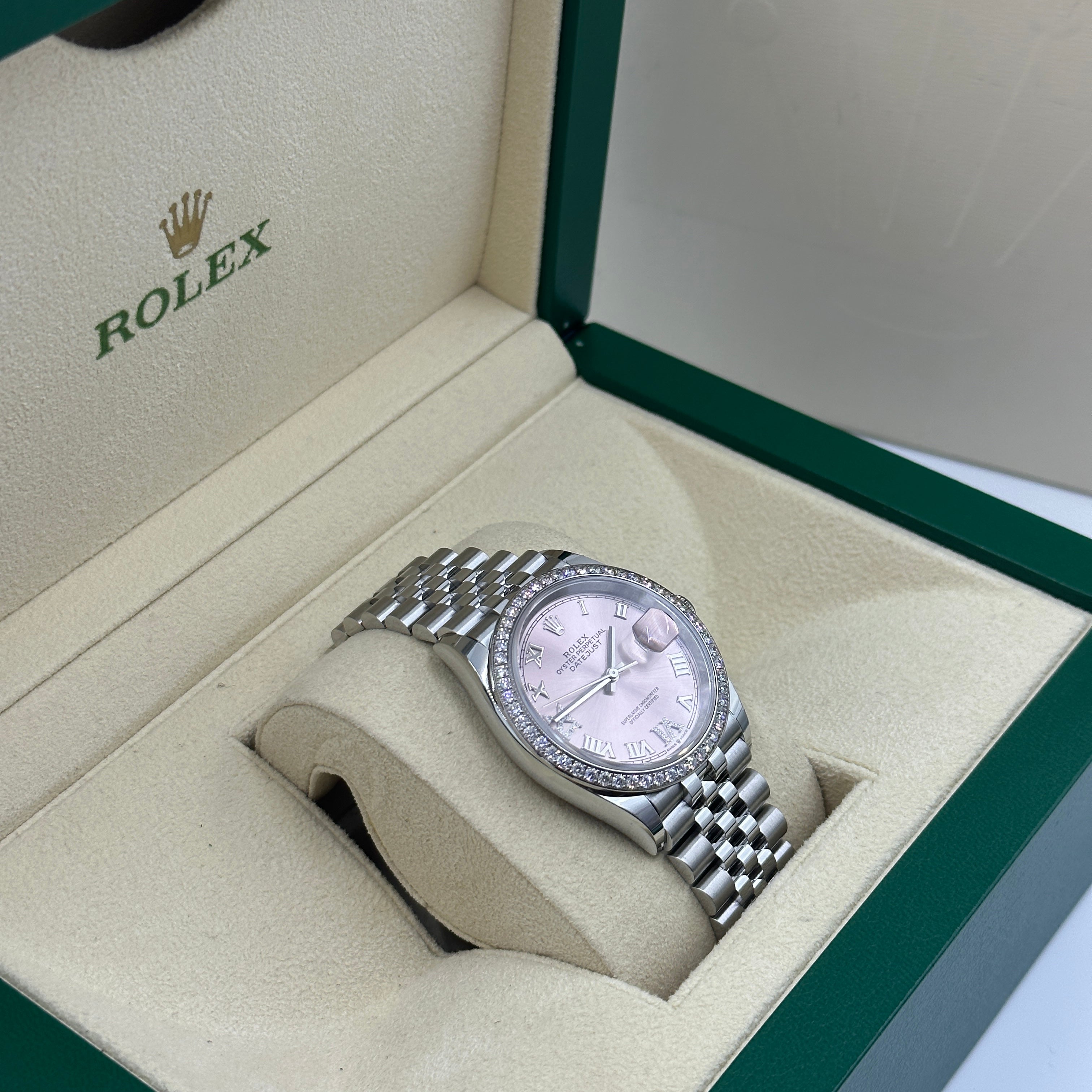Rolex Datejust 36 126284 Pink VIIX Jubilee 2024