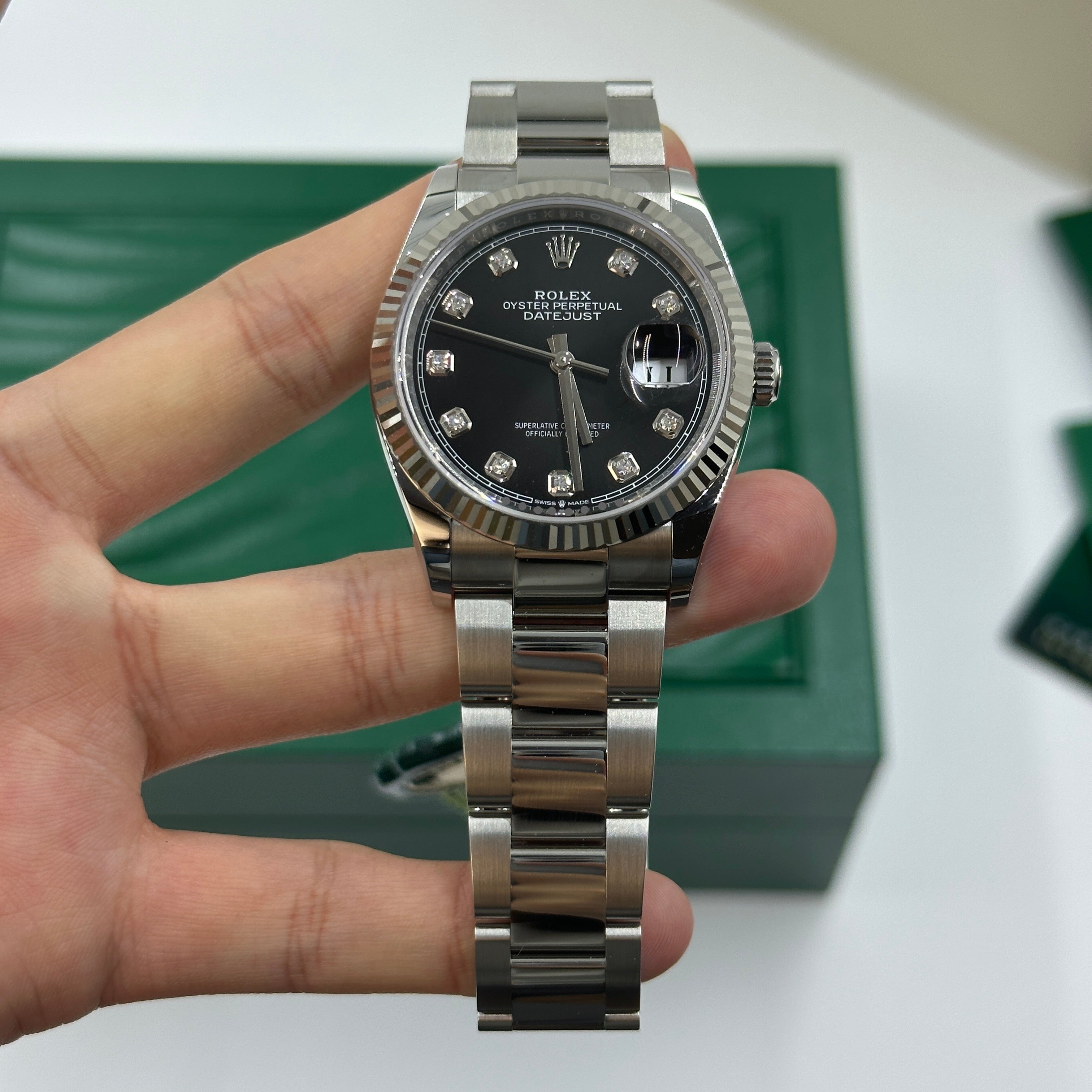 Rolex Datejust 36 126234G Black Oyster 2025