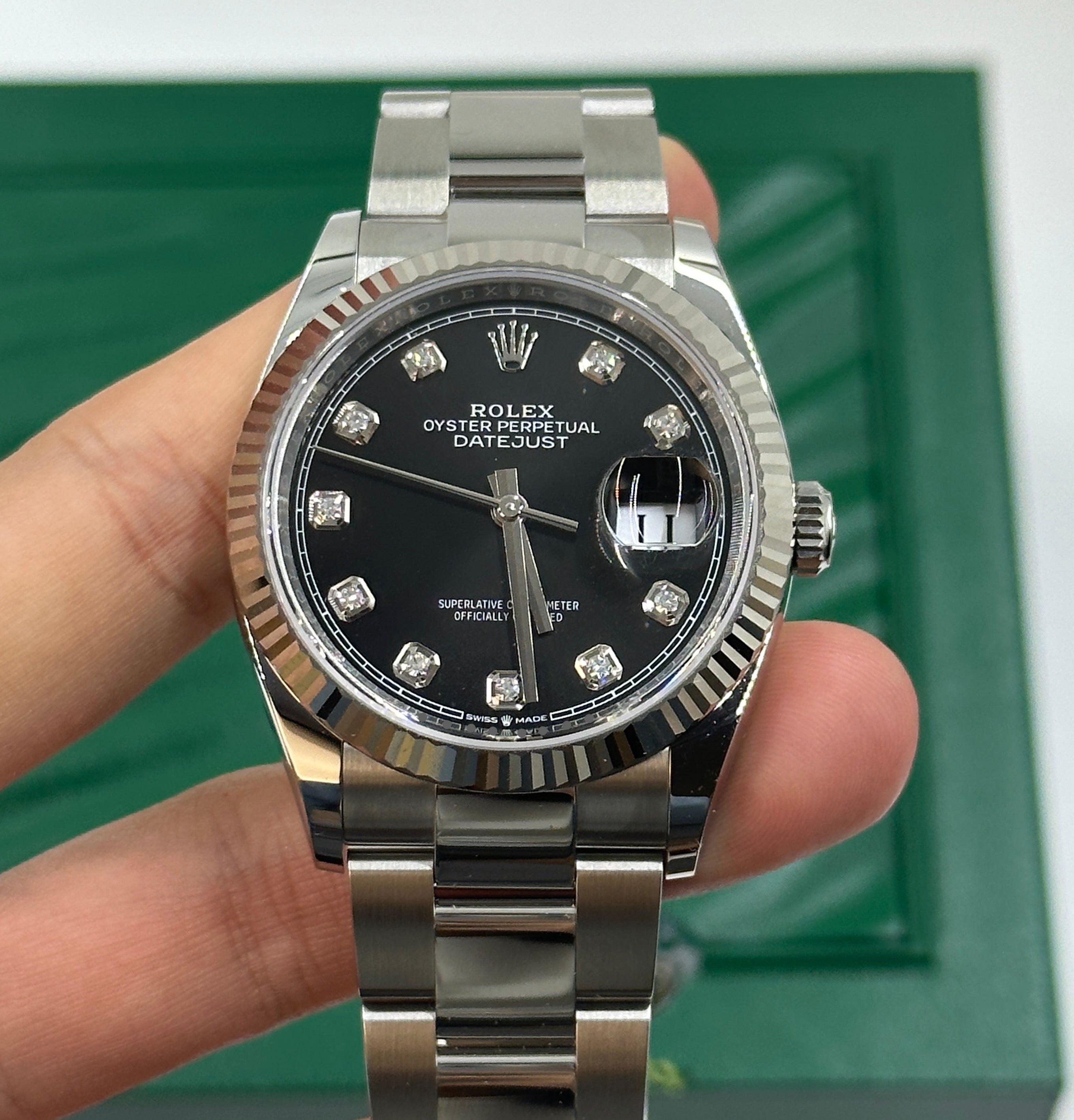 Rolex Datejust 36 126234G Black Oyster 2025