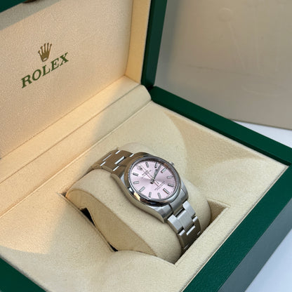 Rolex Oyster Perpetual 34 124200 Pink 2025