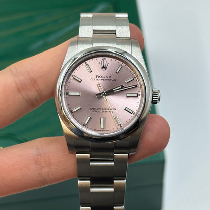 Rolex Oyster Perpetual 34 124200 Pink 2025