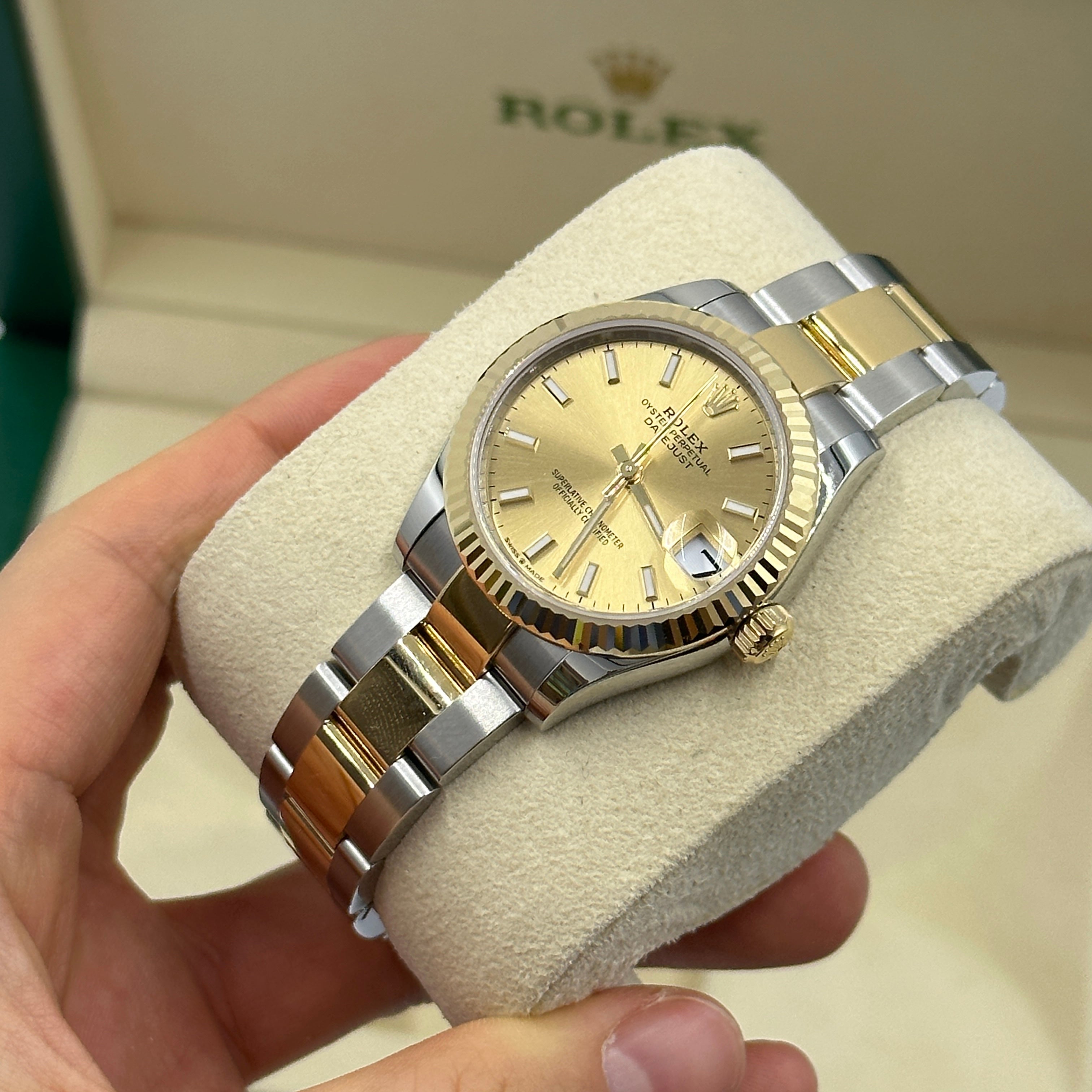 Rolex Datejust 31 278273 CHAMP INDEX OYS