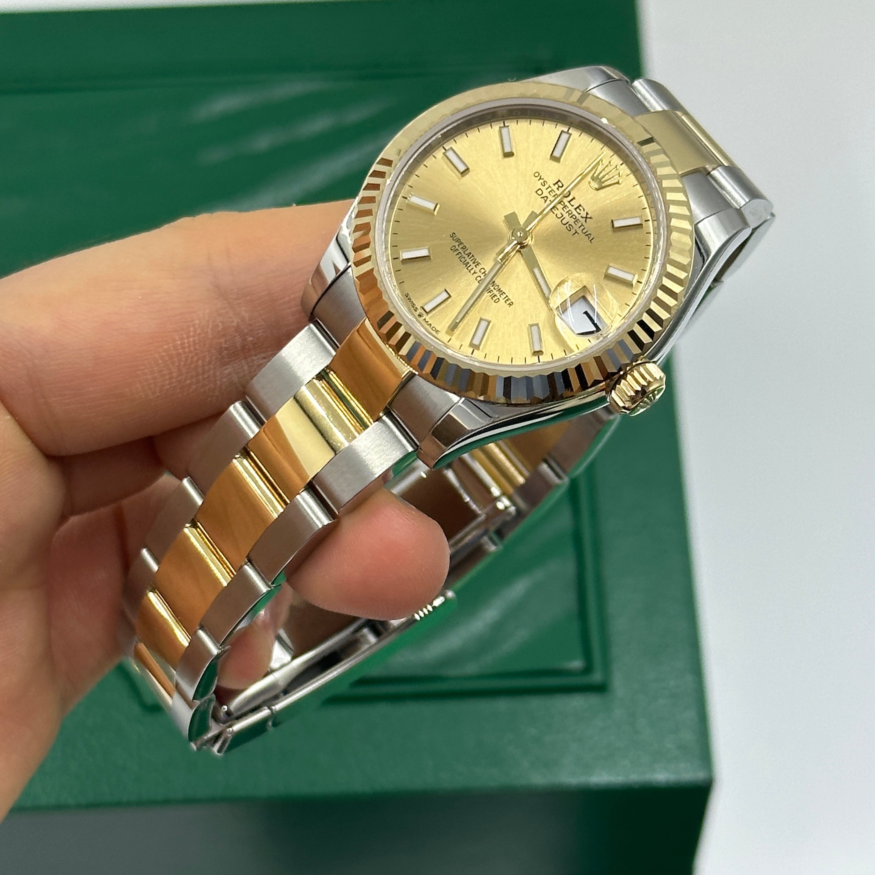 Rolex Datejust 31 278273 CHAMP INDEX OYS – EW Watches