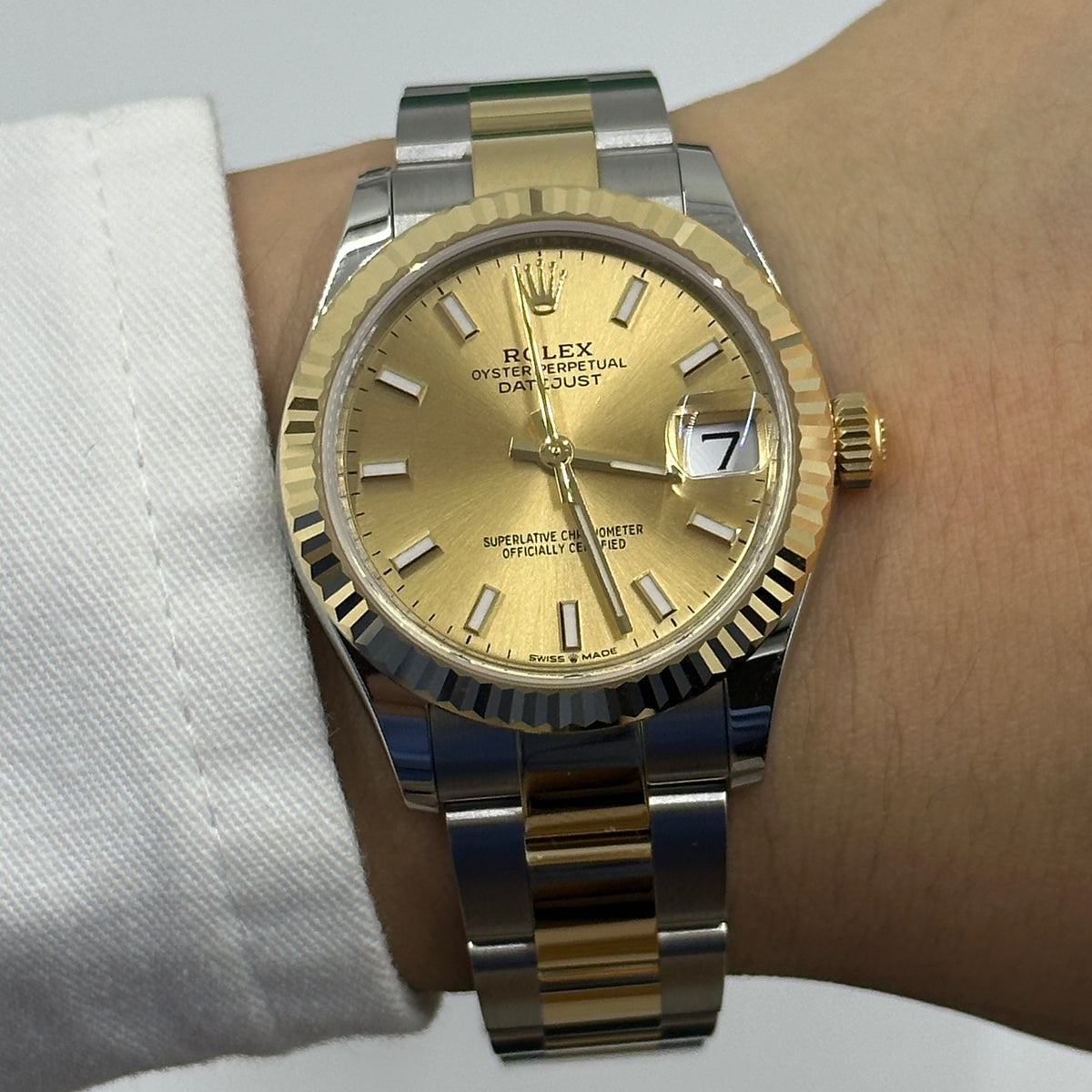Rolex Datejust 31 278273 Champagne Index Oyster 2026