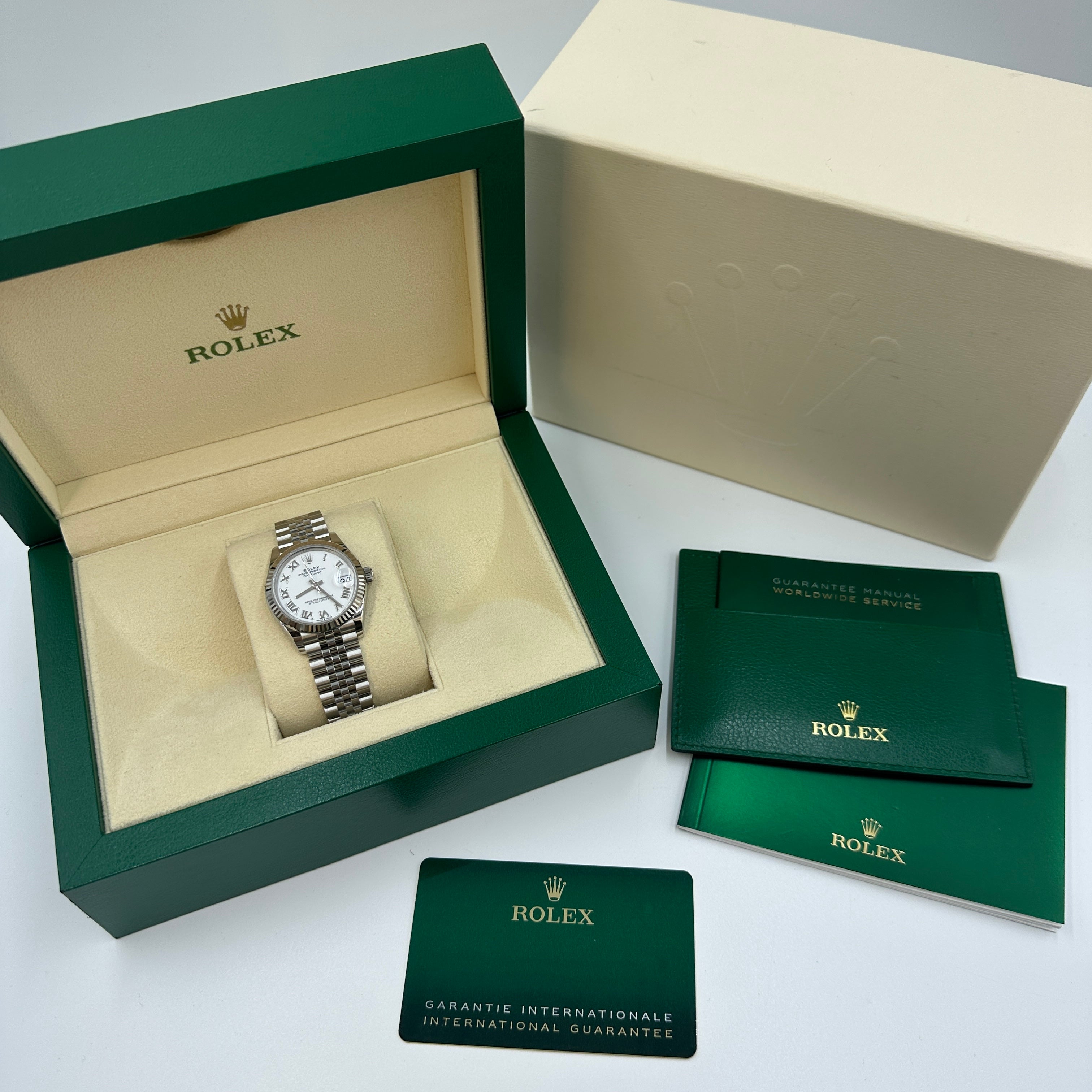 Rolex Datejust 31 278274 White Roman Jubilee 2025