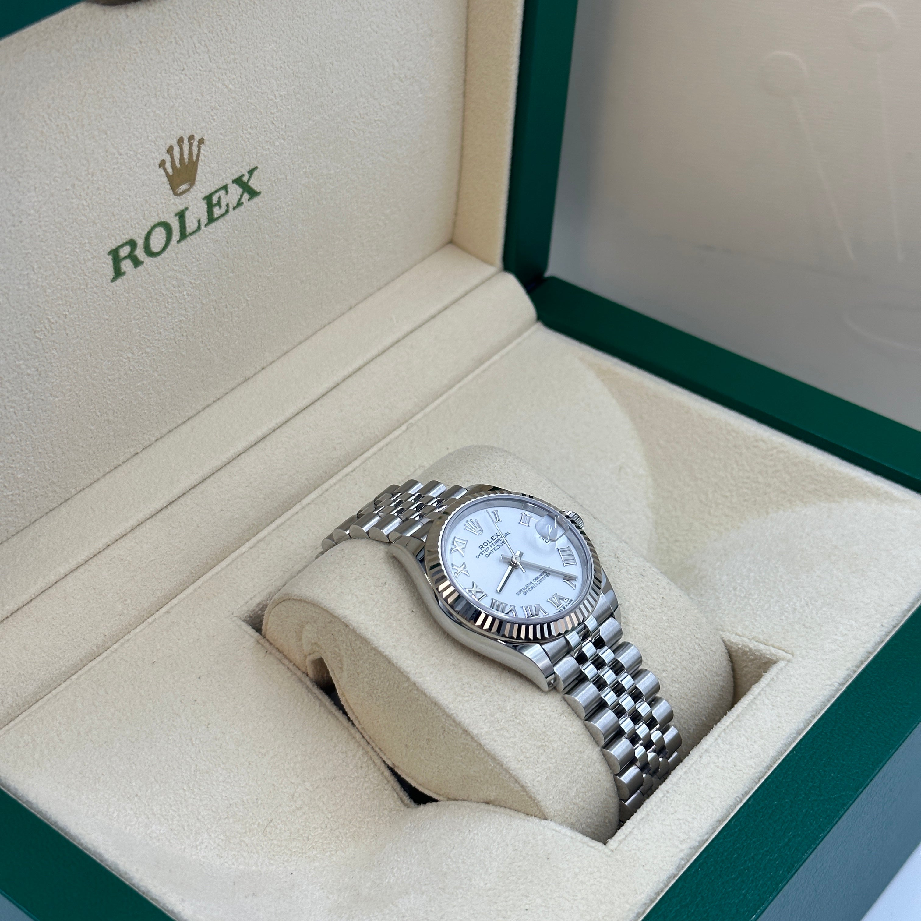 Rolex Datejust 31 278274 White Roman Jubilee 2025