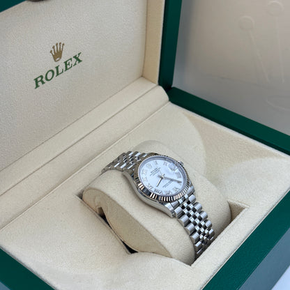 Rolex Datejust 31 278274 White Roman Jubilee 2025