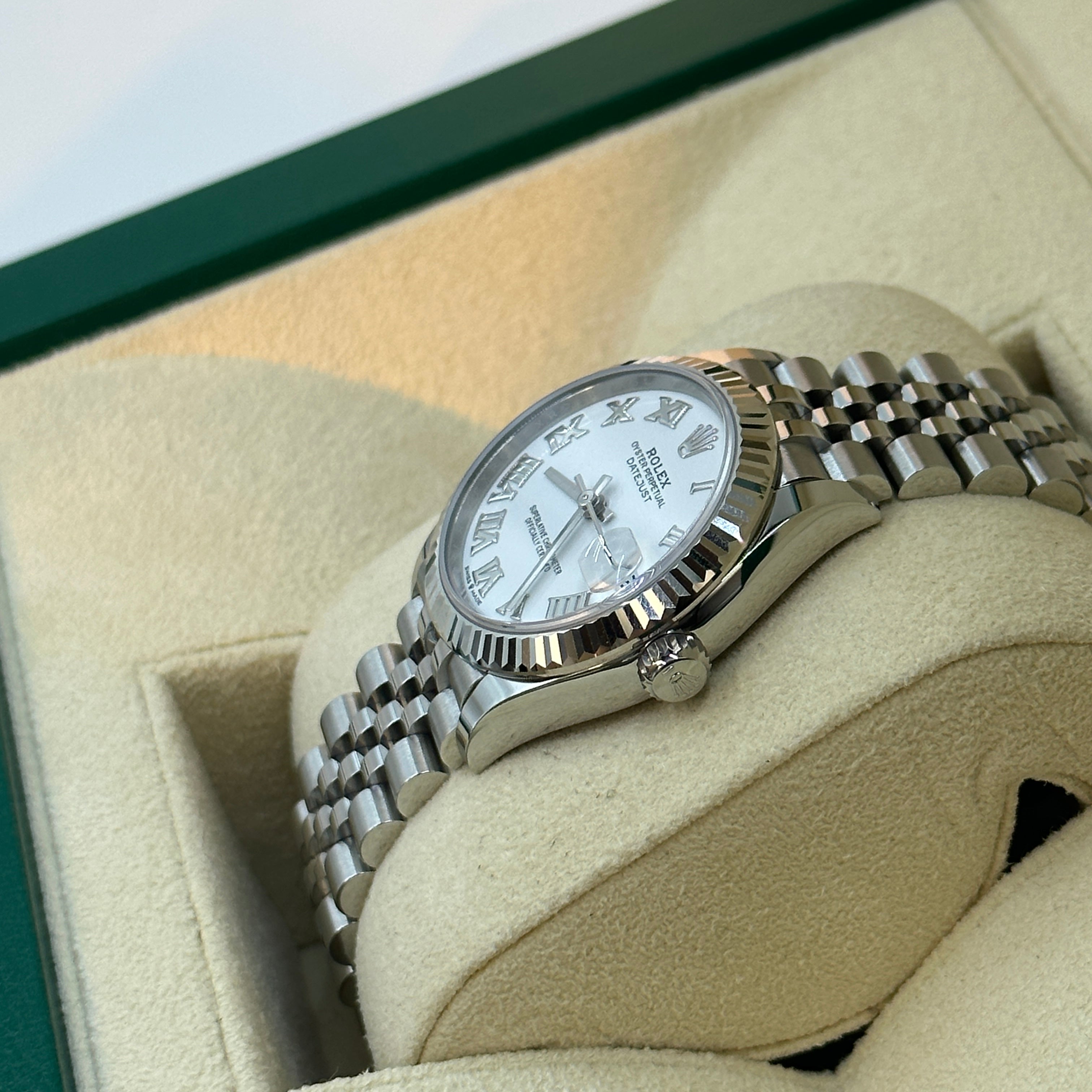 Rolex Datejust 31 278274 White Roman Jubilee 2025
