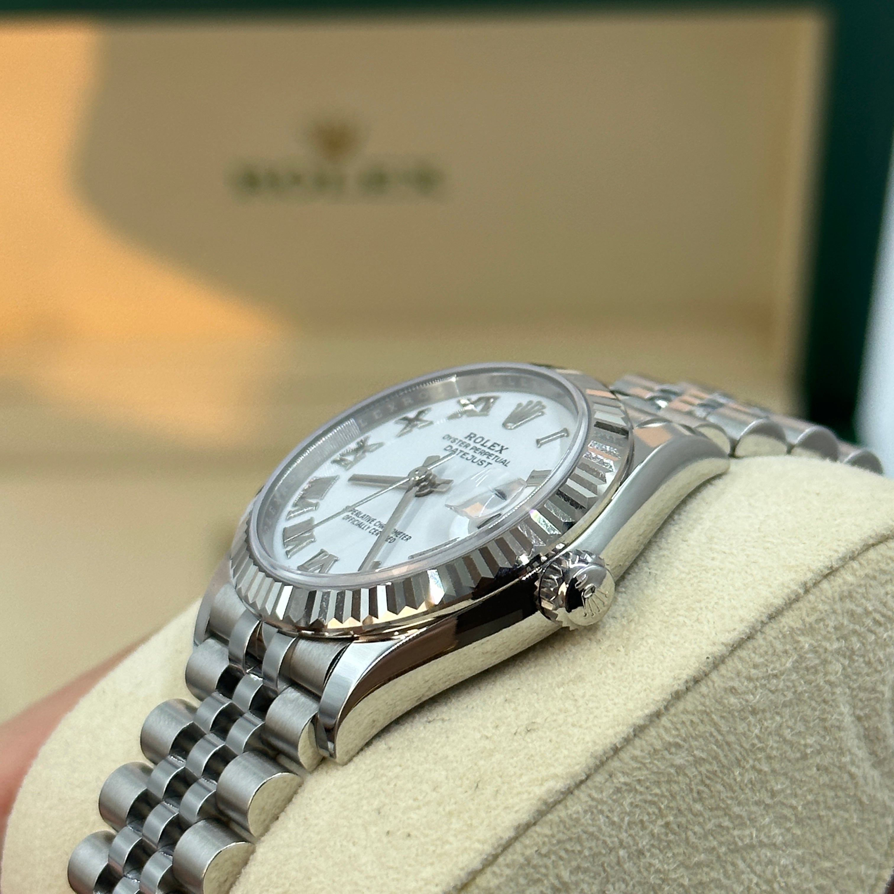 Rolex Datejust 31 278274 White Roman Jubilee 2025