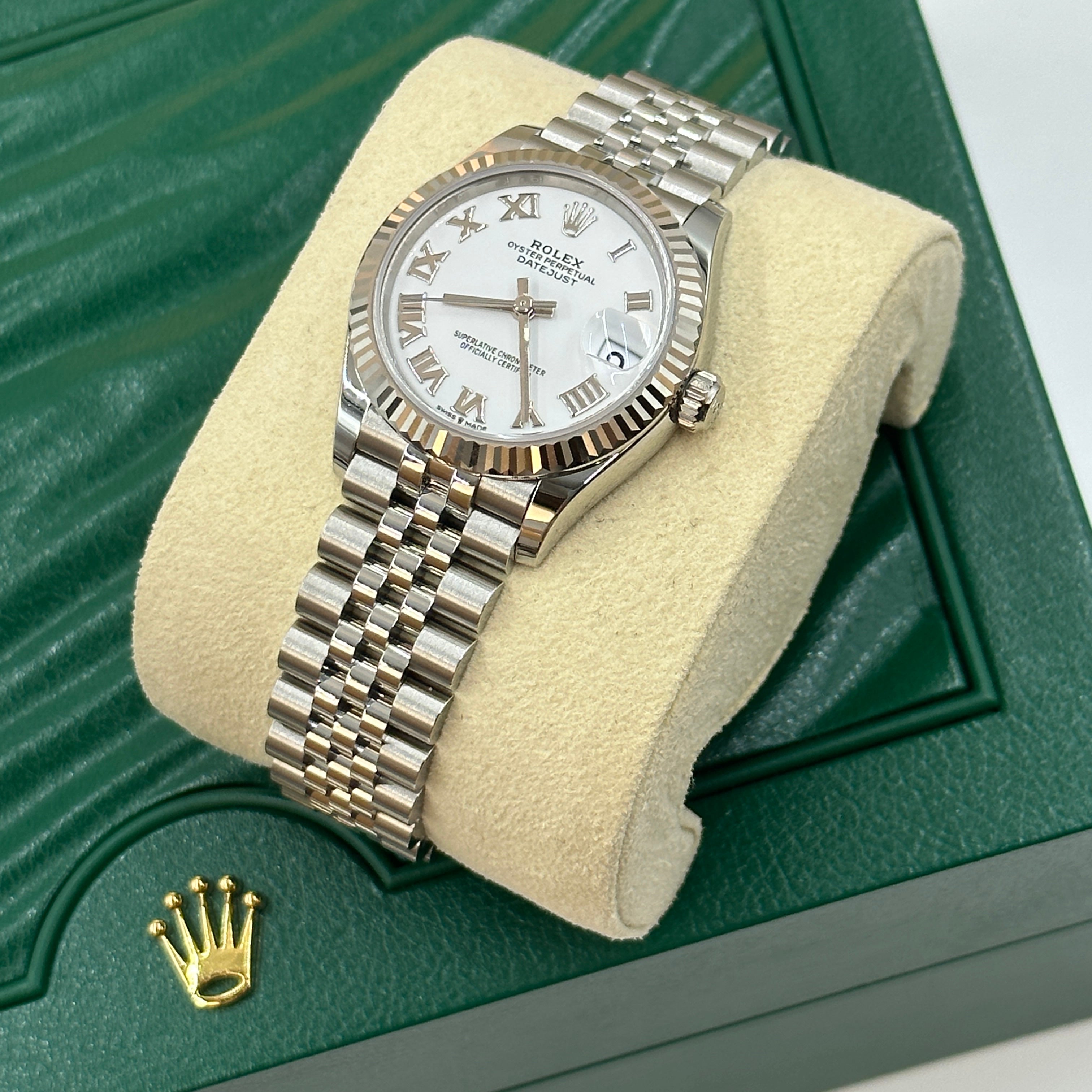 Rolex Datejust 31 278274 White Roman Jubilee 2025