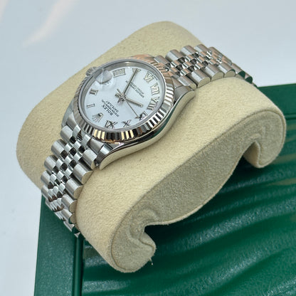 Rolex Datejust 31 278274 White Roman Jubilee 2025
