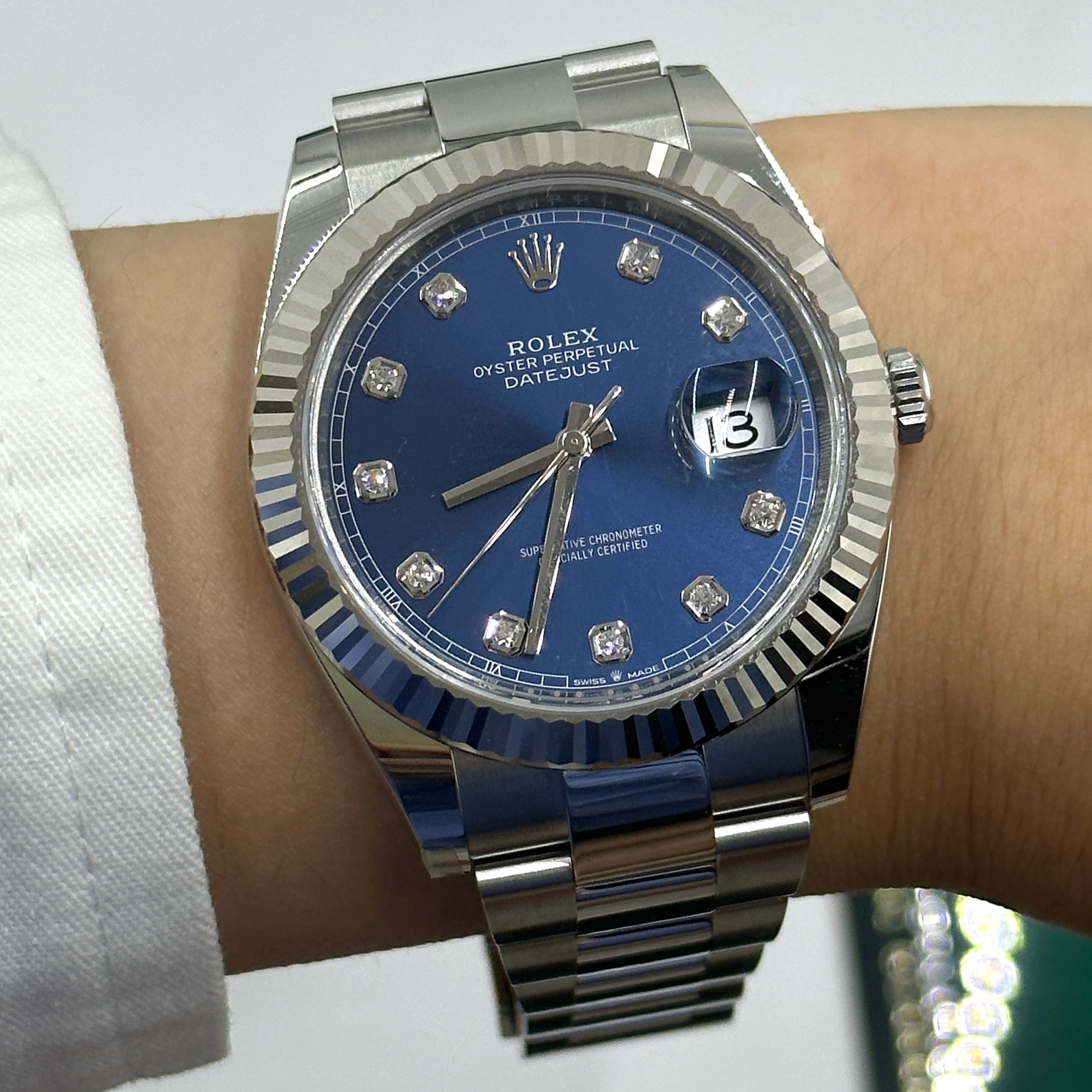 Rolex Datejust 41 126334G Blue Oyster 2024