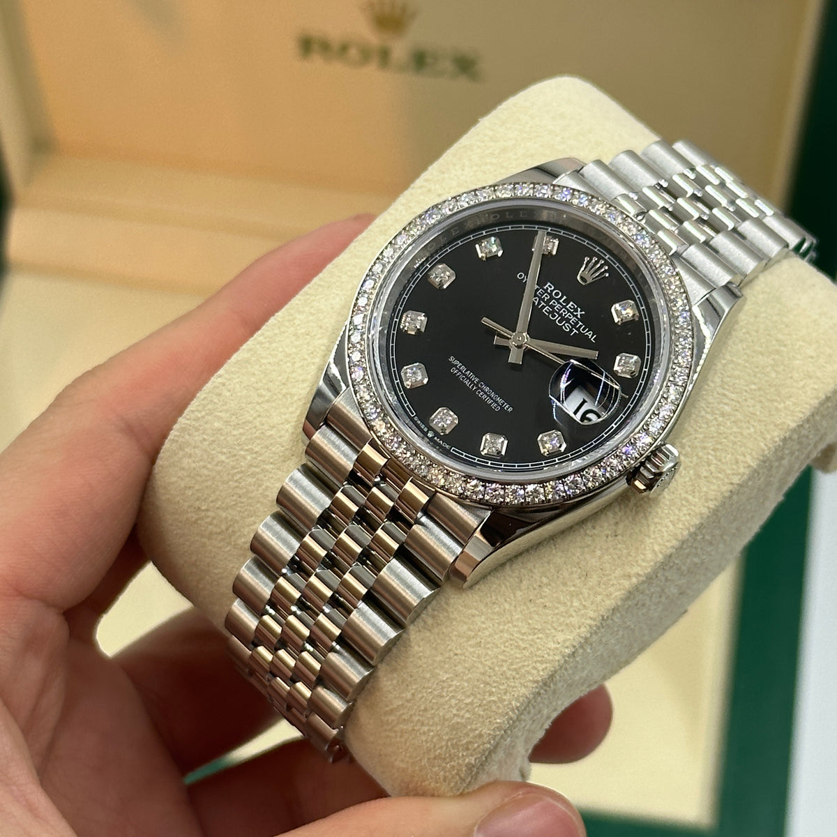 Rolex Datejust 36 126284RBR G Black Jubilee 2026