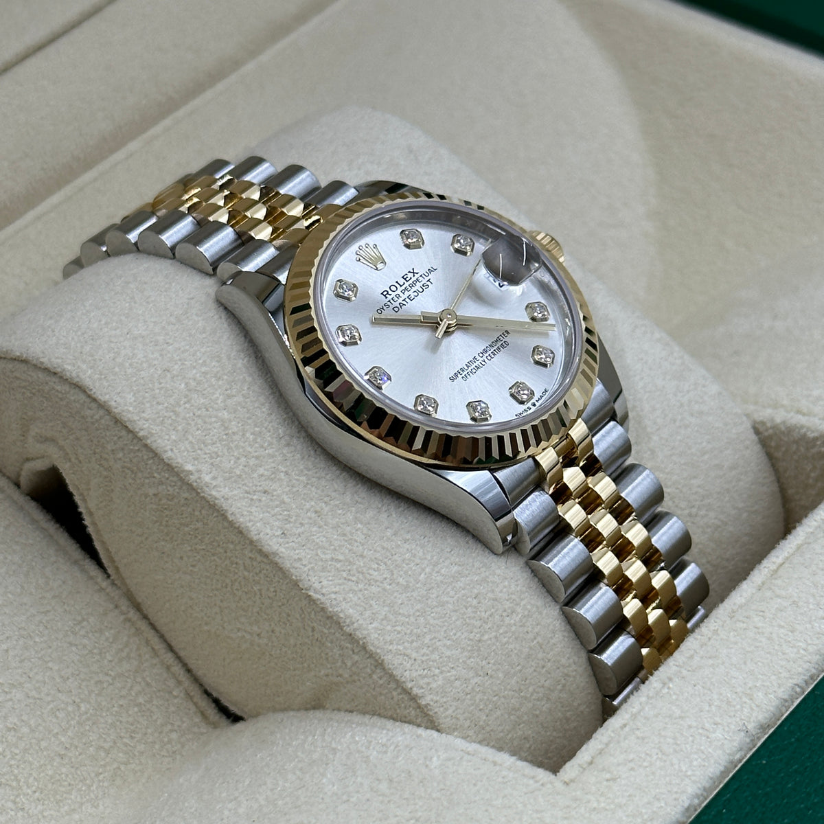 Rolex Datejust 31 278273G Silver Jubilee 2026