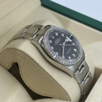 Rolex Datejust 36 126284RBR G Black Oyster 2024