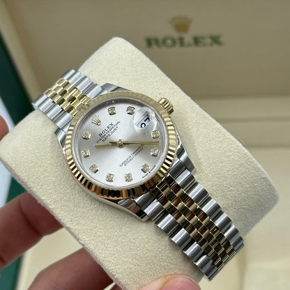 Rolex Datejust 31 278273G Silver Jubilee 2026