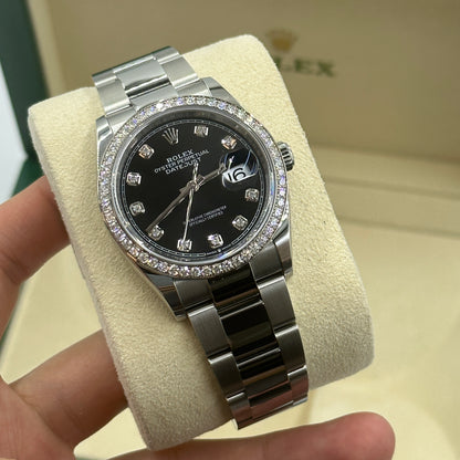 Rolex Datejust 36 126284RBR G Black Oyster 2024