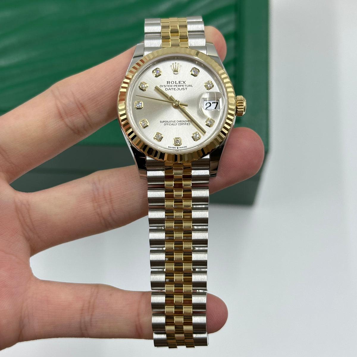 Rolex Datejust 31 278273G Silver Jubilee 2026