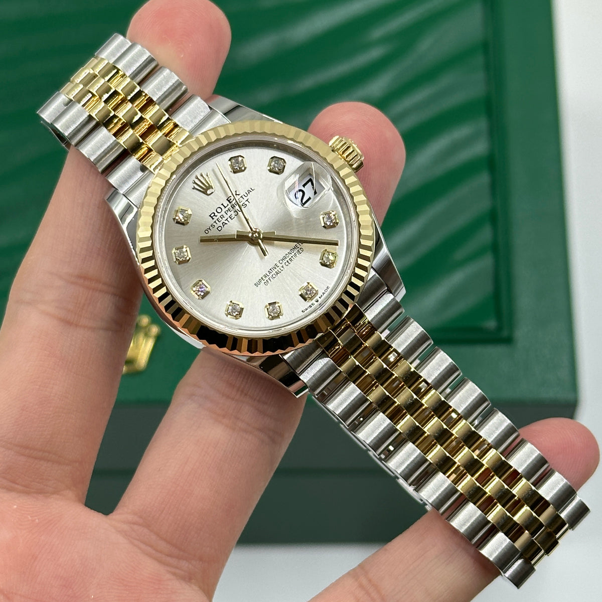 Rolex Datejust 31 278273G Silver Jubilee 2026