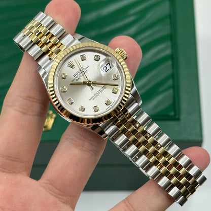 Rolex Datejust 31 278273G Silver Jubilee 2026