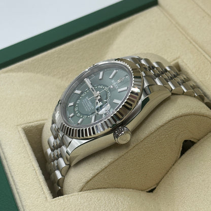 Rolex Sky-Dweller 336934 Green Jubilee 2025