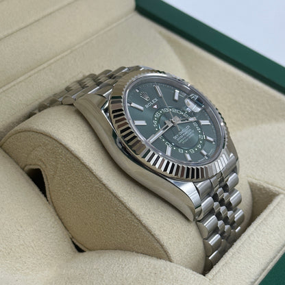 Rolex Sky-Dweller 336934 Green Jubilee 2025