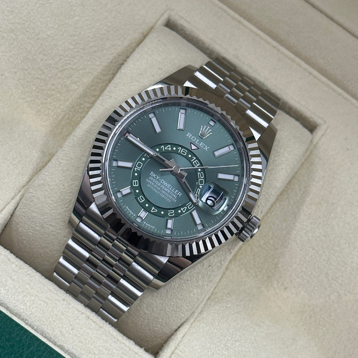 Rolex Sky-Dweller 336934 Green Jubilee 2025