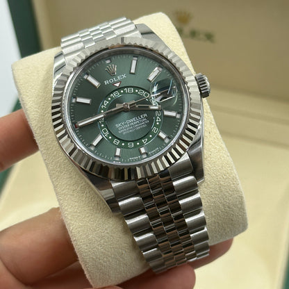 Rolex Sky-Dweller 336934 Green Jubilee 2025