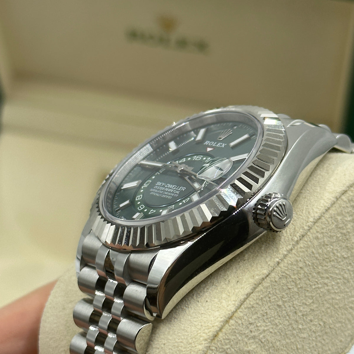 Rolex Sky-Dweller 336934 Green Jubilee 2025