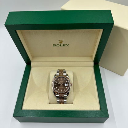 Rolex Datejust 41 126331 Chocolate Index Jubilee 2026