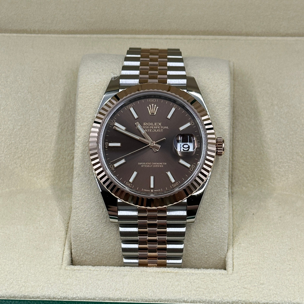 Rolex Datejust 41 126331 Chocolate Index Jubilee 2026