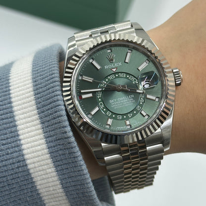 Rolex Sky-Dweller 336934 Green Jubilee 2025