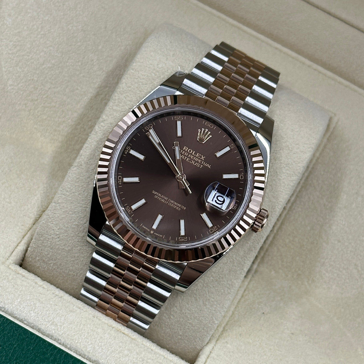Rolex Datejust 41 126331 Chocolate Index Jubilee 2026