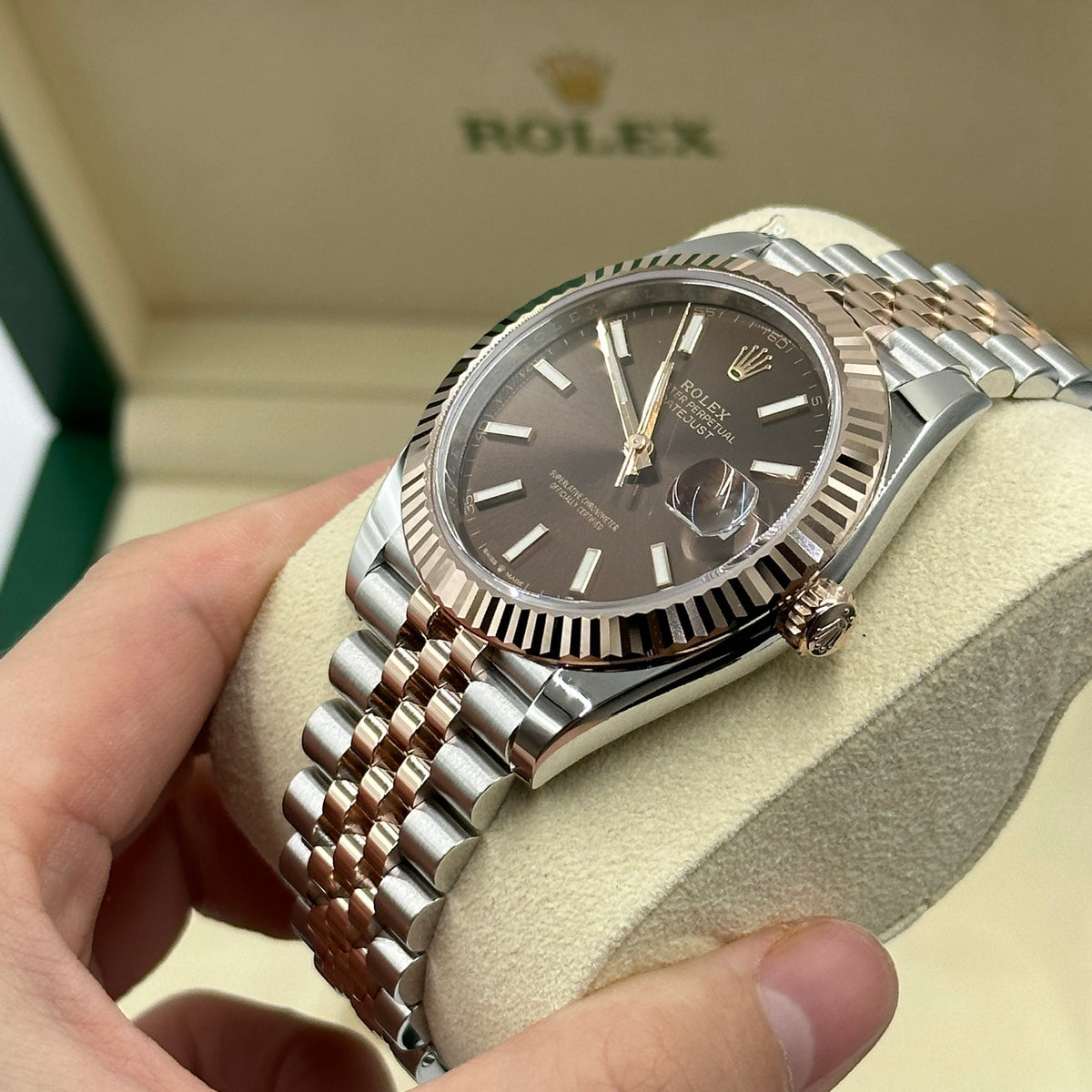 Rolex Datejust 41 126331 Chocolate Index Jubilee 2026