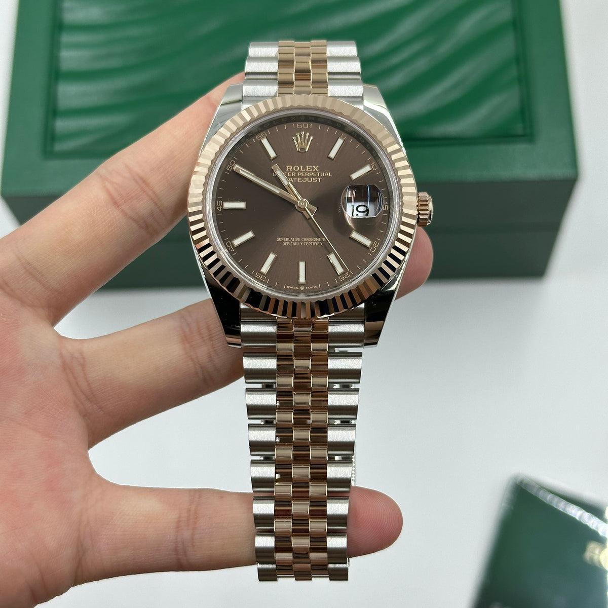 Rolex Datejust 41 126331 Chocolate Index Jubilee 2026