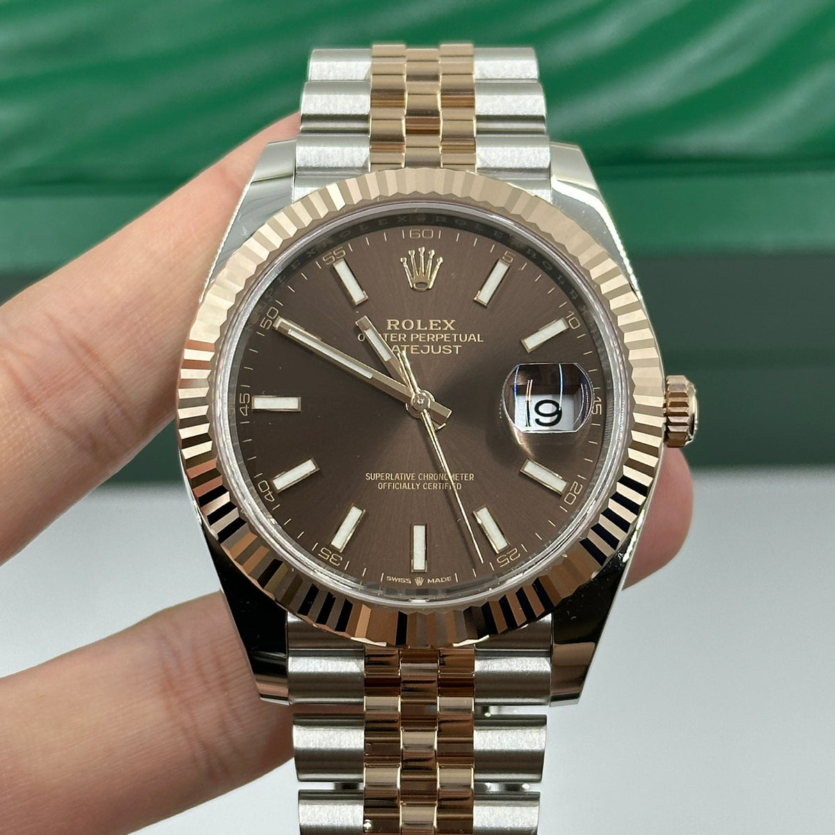 Rolex Datejust 41 126331 Chocolate Index Jubilee 2026