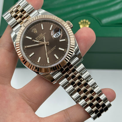 Rolex Datejust 41 126331 Chocolate Index Jubilee 2026
