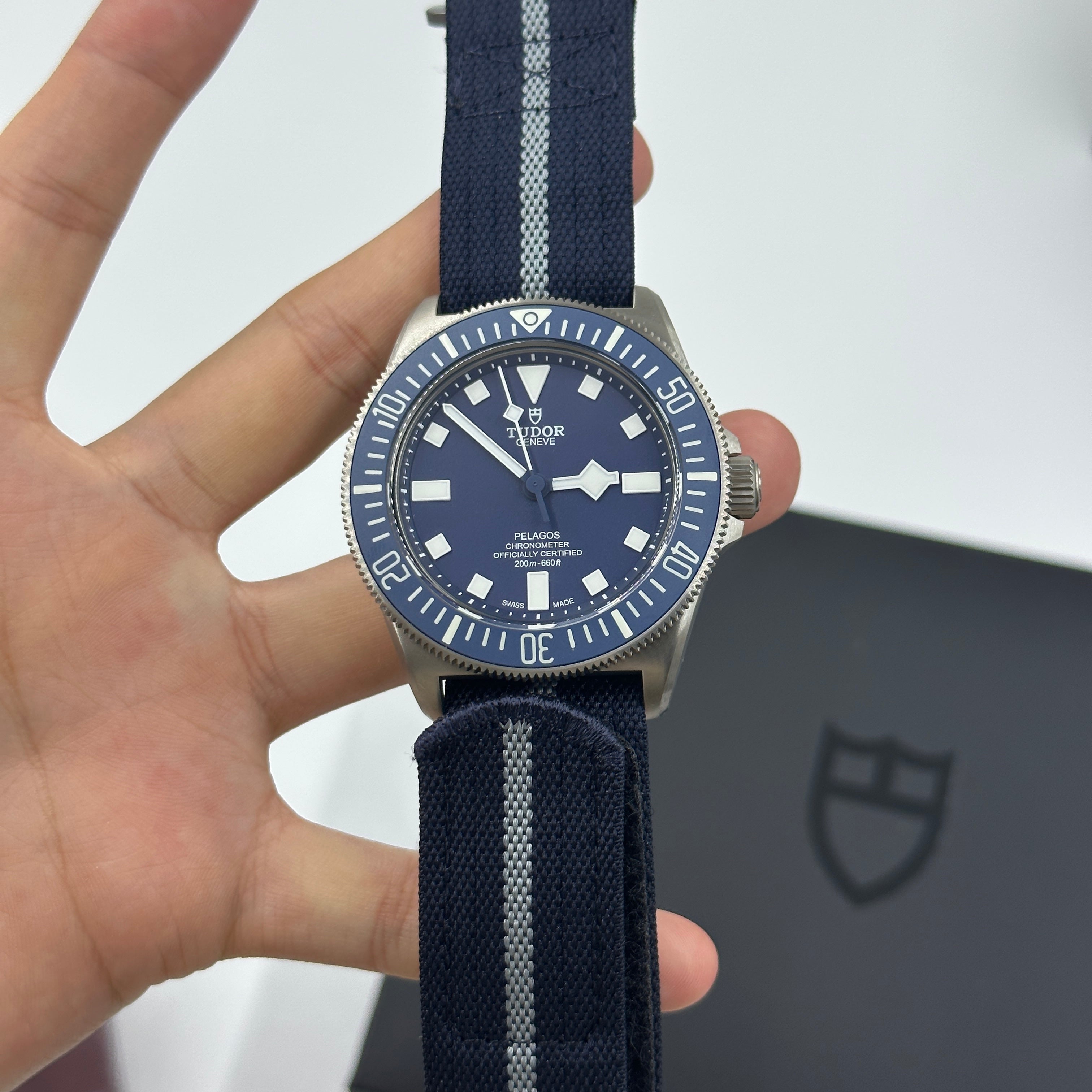 Tudor Pelagos Fxd 42mm 25707B/24 Blue Fabric 2024
