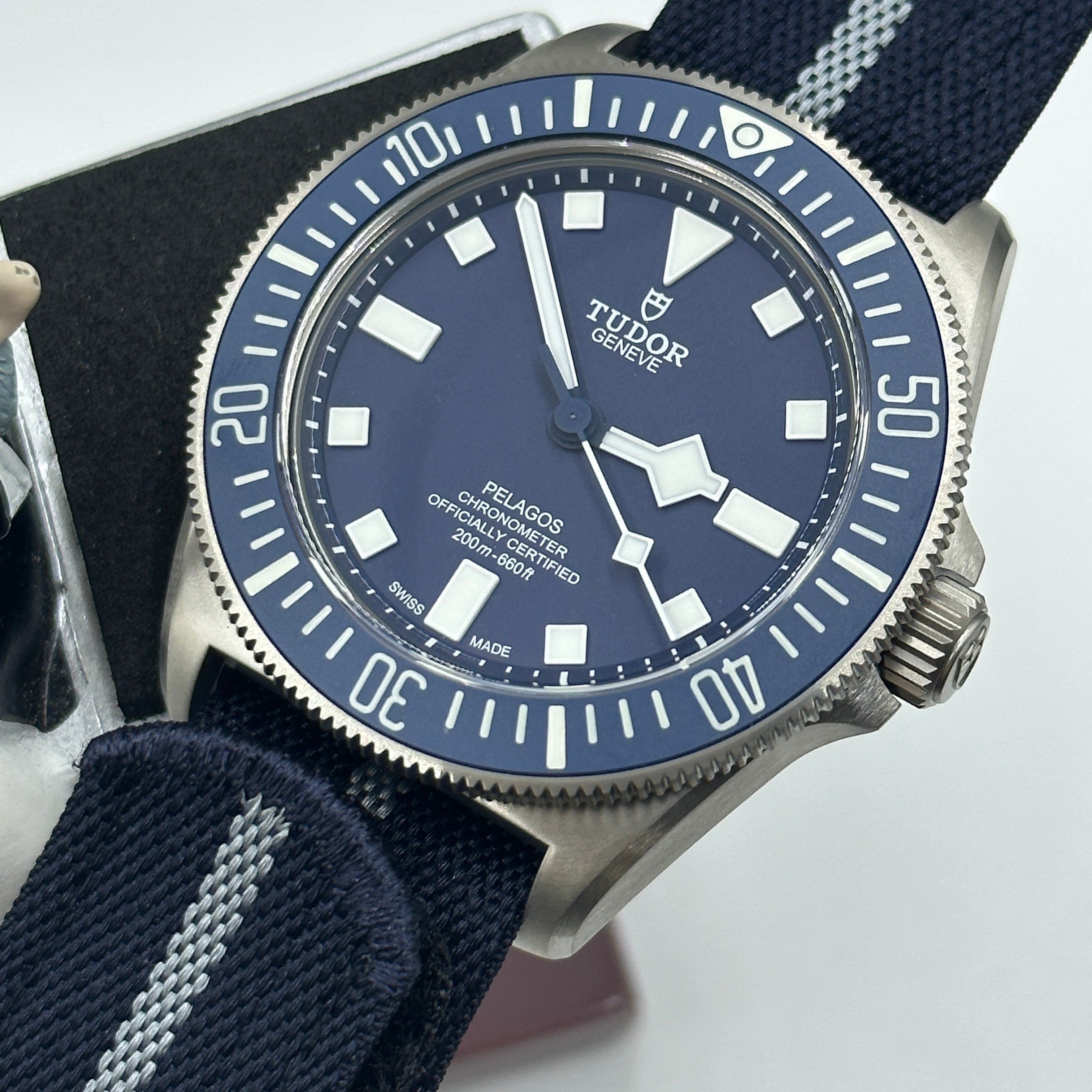 Tudor Pelagos Fxd 42mm 25707B/24 Blue Fabric 2024