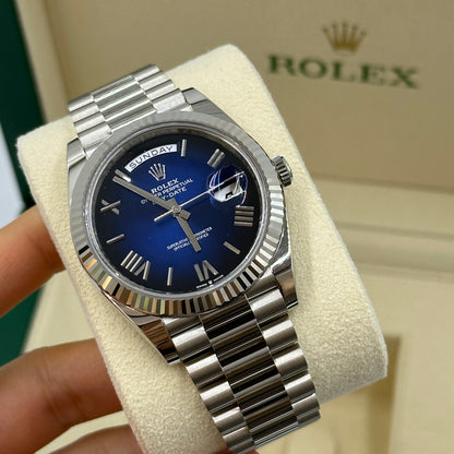 Rolex Day-Date 40 228239 Blue Roman Dial /ombré blue 2026