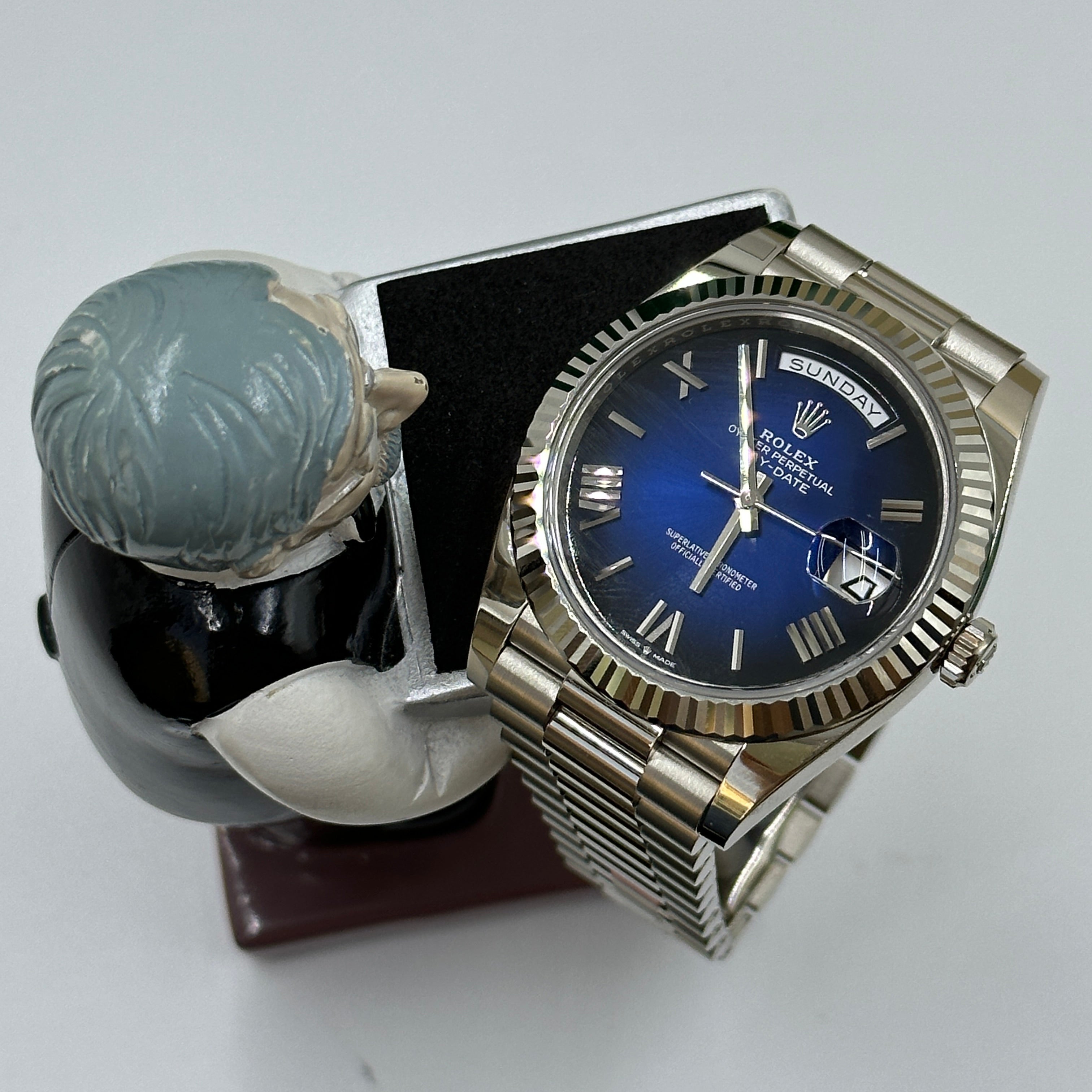 Rolex Day-Date 40 228239 Blue Roman Dial /ombré blue 2026
