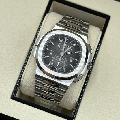 Patek Philippe Nautilus Esfera Gris / 5990/1A-001