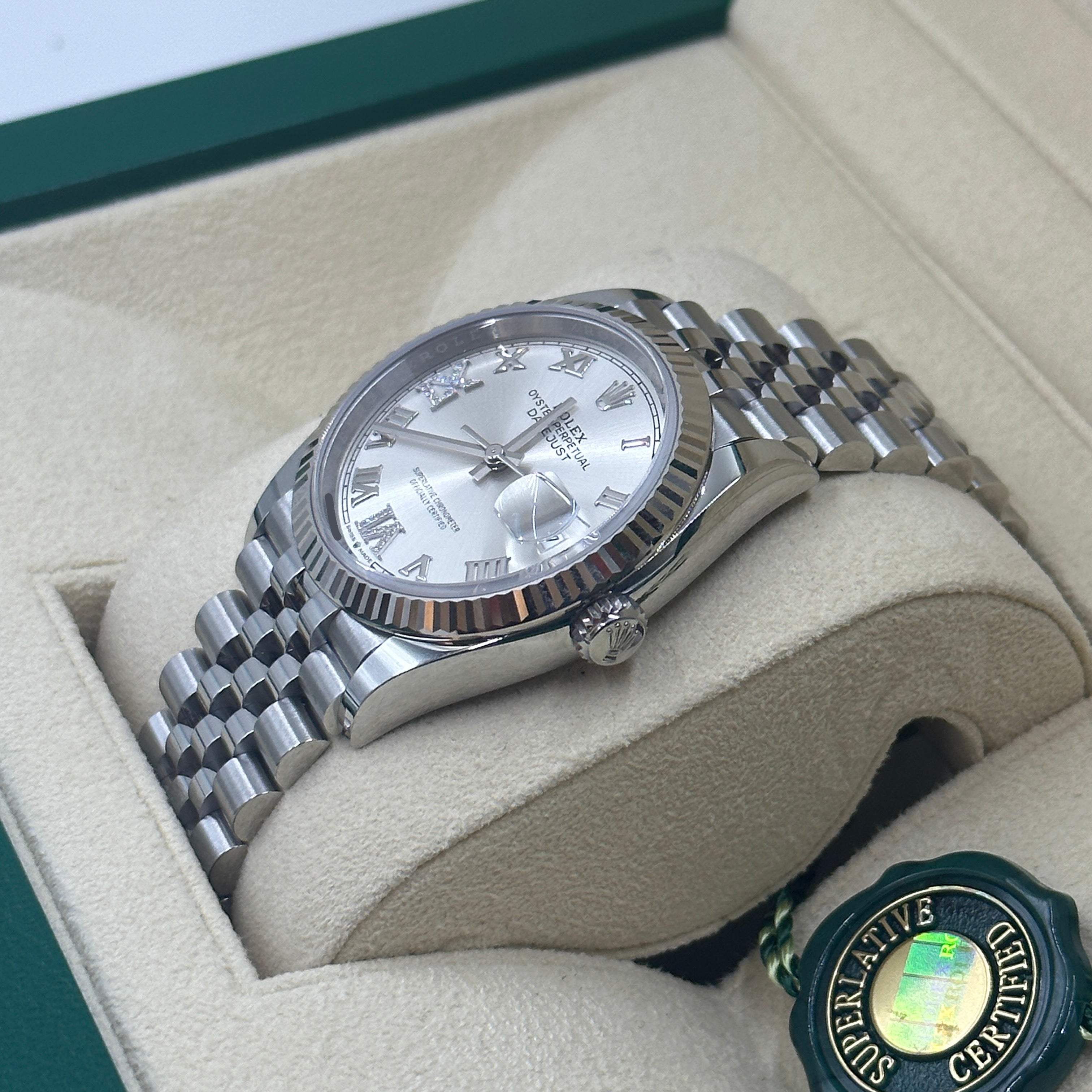 Rolex Datejust 36 126234 Silver VIIX Jubilee 2025