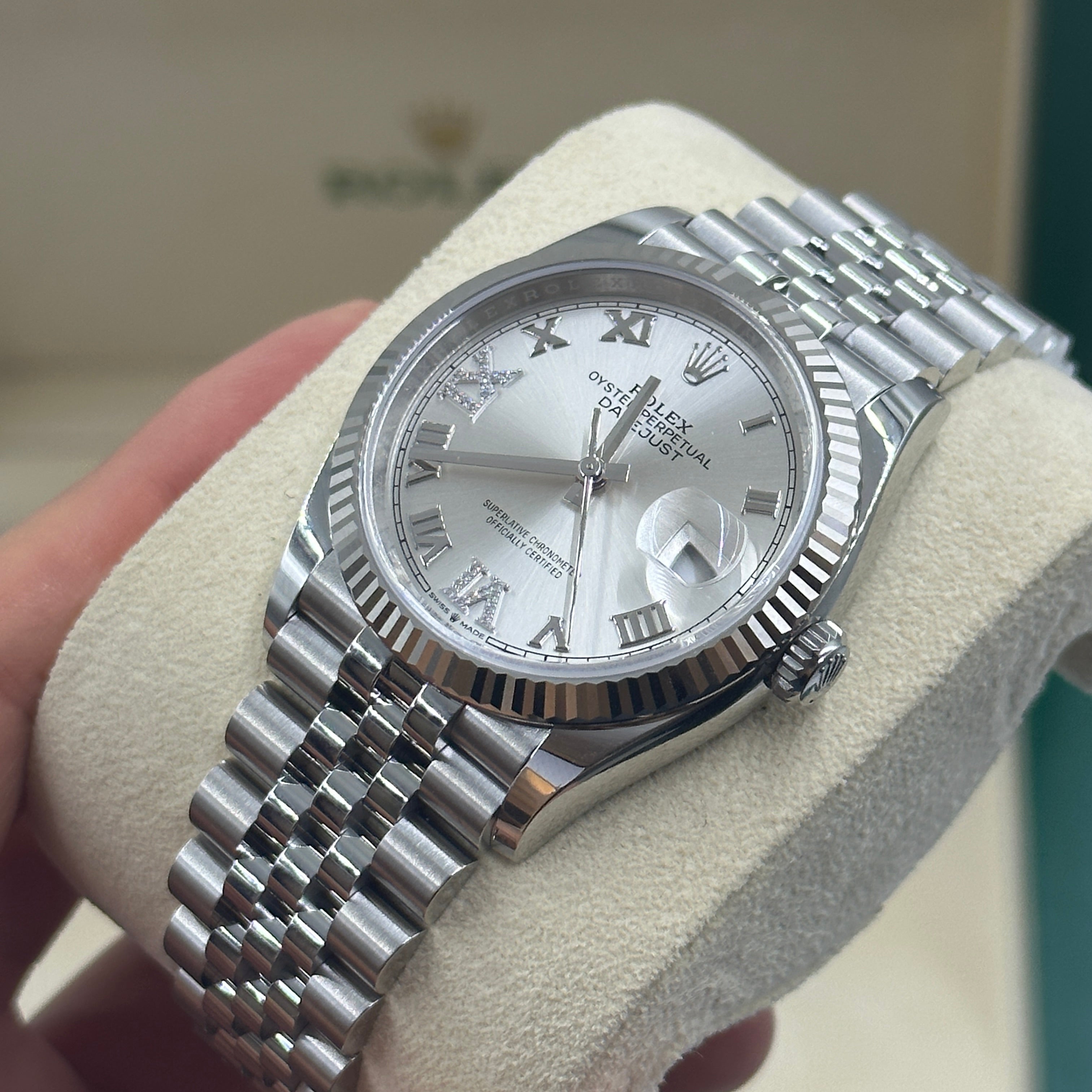 Rolex Datejust 36 126234 Silver VIIX Jubilee 2025