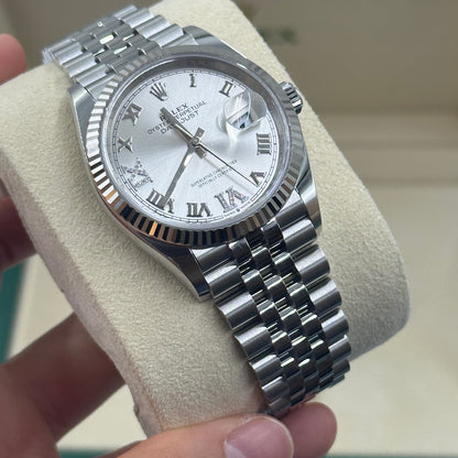 Rolex Datejust 36 126234 Silver VIIX Jubilee 2025