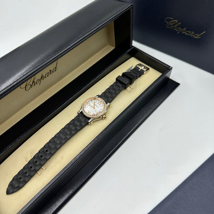 Chopard Happy Sport 30mm 278590-6003 White With Diamond Set (Rose Gold Bezel) 2025